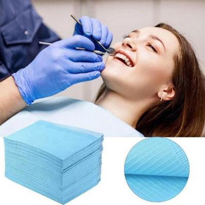 China bibs For Dental ClinicsHealth care professionals use dental bibsBib Tattoo Piercing Waterproof Patient Bibs for sale