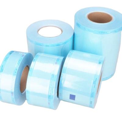 China Hot Sale High Quality Safe And Sterile Paper Pe Autoclave Sterilization Roll/ Pouch for Dental Tools And Supplies for sale