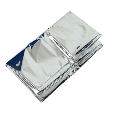 China Emergency Mylar Thermal Blankets Foil Space Blanket For NASA Outdoor Camping Hiking Marathon 53'*83