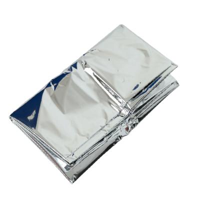 China Emergency Mylar Thermal Blankets Foil Space Blanket For Outdoor Camping Hiking Marathon NASA CP011-1 for sale