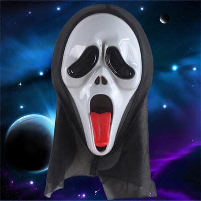 China Safe Wholesale Price High Quality Halloween Party Mask For Adults Horror Props Devil Scream Skeleton Halloween Mask for sale