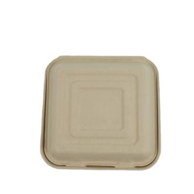 China Disposable Degradable Premium Customizable Meal Boxes Disposable Meal Box Disposable Paper for sale