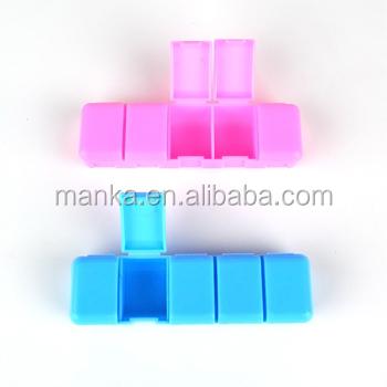 China Pp 5 day promotion pill case for sale