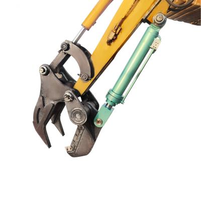 China energy & Mining Wood Cutting Grapple Saw Attachment For Loader / Excavator , Tree Shear , Hydraulic Tree Cutter for sale