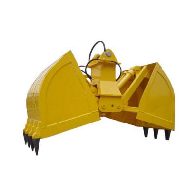 China Construction project CAT305 excavator shell bucket, clamshell bucket, hydraulic bucket for USA market for sale