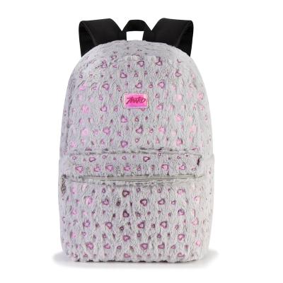 China Mochila Infantil Waterproof Custom Child Primary School Plush Backpack Teenage Girls Back Bags for sale