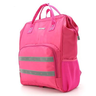 China With Custom USB Wickeltasche PVC/PU/Polyester/ Canvas Large Capacity Diaper Bag Backpack Baby Hospital Bags for sale