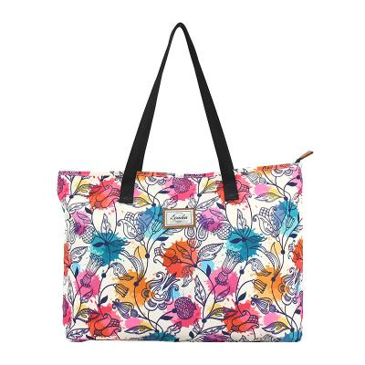 China Oversized Shopping Tote Bag Custom Printed Durable Wholesale Waterproof Goods Handbags for sale