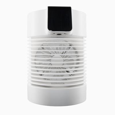 China Small Desktop Hebron Air Cooling Fans Portable Rotating Table Fan Quiet Electric Rechargeable Air Condition for Home Appliances for sale