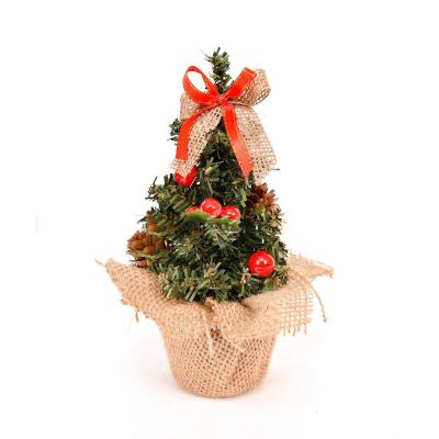 China 20-60CM PVC Fire Retardant Material Christmas Tree Decoration PVC Table Decoration Holiday Canvas Activities for sale