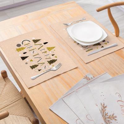 China Christmas Sustainable Cotton And Animal Printing Canvas New Series Rectangular Western Home Area Rug Kitchen Table Rug Area Rug for sale