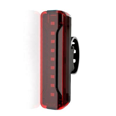 China High Quality Cycling Bicycle Tail Back LED Cycling Rear Wheel Cycling Rear Wheel USB Rechargeable Red Bicycle Tail Light Luminous Rear Light for sale