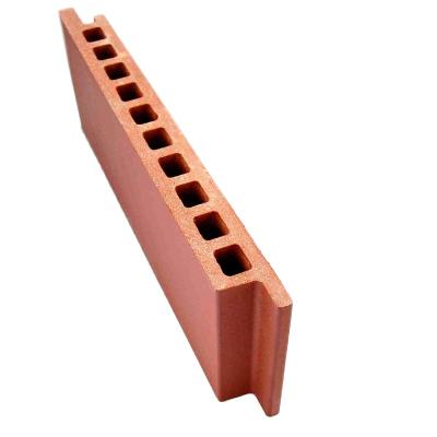 China Color and type can be customized new design 30mm terracotta panel background warehouse building wall pottery flat exterior panel for sale