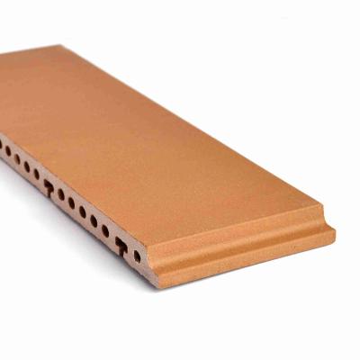 China Color And Type Can Be Customized New Product 18mm Flat Exterior Terracotta Panel Wall Decor Indoor Home Decorativ Pottery Panel for sale