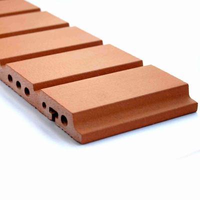 China Color and type can be customized high quality new groove surface terracotta panel headboard waterproof garden pottery wall panels for sale