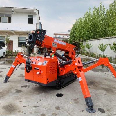 중국 8 Ton Electric Diesel Tracked Spider Lift Heavy Duty Spider Aerial Lift For Construction Sites 판매용