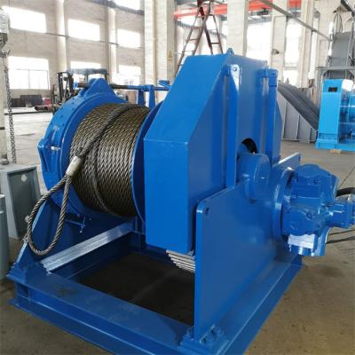 China Diesel Powered Hydraulic Winch Mooring Anchor Winch For Ship Deck for sale