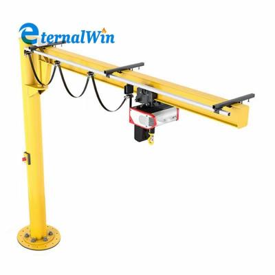 중국 BZ type pillar mounted workshop fixed mounted pillar jib crane 5 ton 판매용