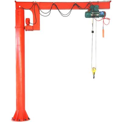 China Remote Control Column Jib Crane With Hoist Options OEM ODM Service for sale