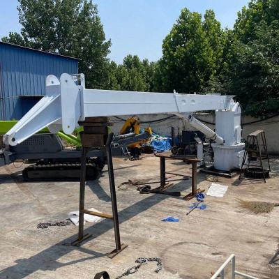 China 20 Ton Hydraulic Mobile Harbour Crane Telescopic Boom Jib Offshore Marine Crane Te koop