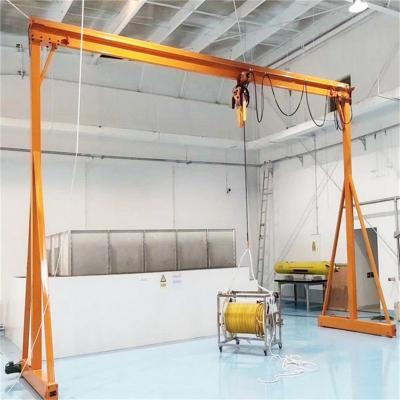 China Mobile Gantry Electric Non-Rail Portable Gantry Crane 0.5t ~20t for Versatile for sale