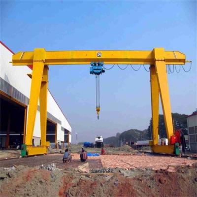 China Mobile Single Girder / Double Girder Gantry Crane 10ton 20ton 30ton 40ton 50ton zu verkaufen