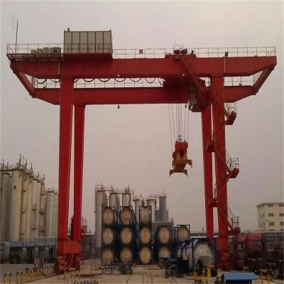 Κίνα Outdoor Heavy Box Type Lift Crane Machine Double Beam Gantry Crane With Mobile Trolley προς πώληση