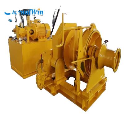 Cina 1-75ton Marine Hydraulic Winching Machine with Customized Rope Capacity in vendita