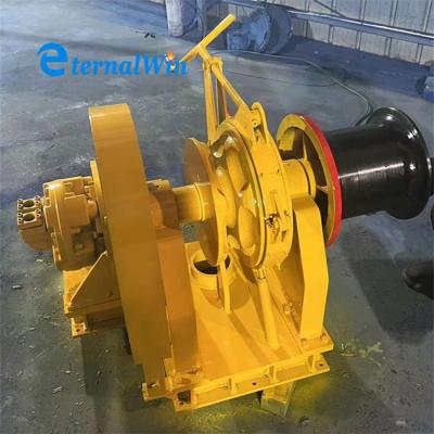 China Marine Hydraulic Diesel Engine Hydraulic Marine Anchor Lifting Winch Windlass With Warping Head for sale