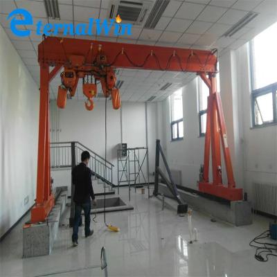 China Customized Cabin Control Gantry Crane With 1-50ton Capacity 6-9 M/min Hoist Speed 7.5-30m Span for sale