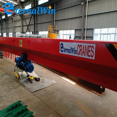 China Customized Single Girder Overhead Crane Machine With High Strength Steel Construction And Electric Power for sale