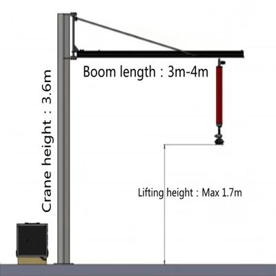 China 6 stuks zuiger vacuümbuis lift met 25 kg-200 kg laadvermogen Te koop