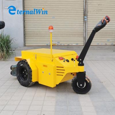 China 20000kg Capacidad Walkie Tractor eléctrico Batería Tractor remolcador de remolque en venta