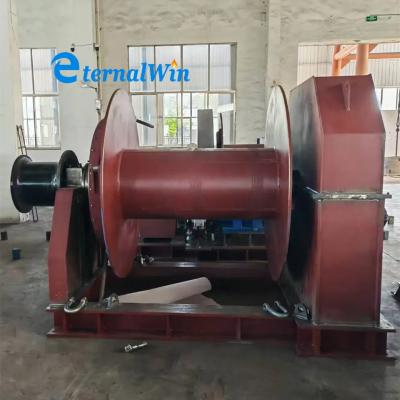 China Customized Steel Marine Electric Winch With 50 To 2000m Wire Rope Capacity for sale