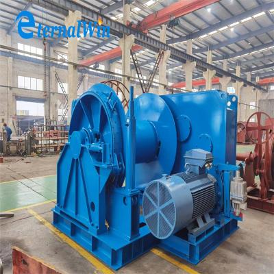 China Heavy Duty Marine Winch with Customizable Wire Rope Diameter for sale