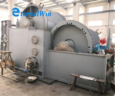 China Customized 50ton Slipway Hydraulic Quay Winch For Philippines Ship Yard for sale