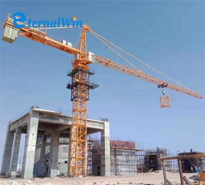 China Industrial Lifting Crane Machinery 6t Hammer Head Tower Cranes for sale