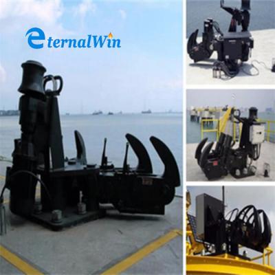 China Vessel Electric 45 Ton 60 Ton 100 Ton 125Ton Double Hook Quick Release Mooring Hook with Control System for sale