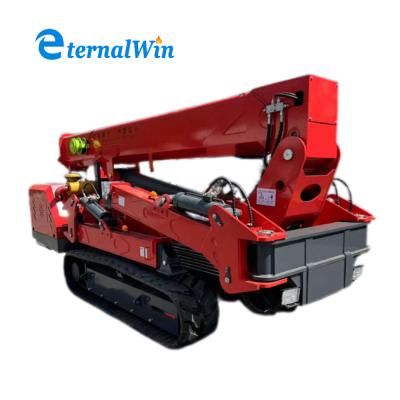 China Liftcapaciteit 1,2 ton 2 ton 3 ton 5 ton 8 ton 10 ton 12 ton staal kraan met elektrische en dieselmotor Te koop