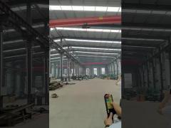 1-20 Ton Electric Power Single Girder Overhead Crane With Electric Hoist