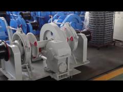 1-75ton Capacity Marine Hydraulic Winch for High-Efficiency Standard Hydraulic Station