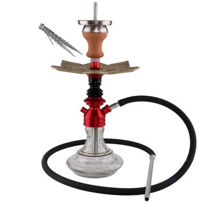 China New Design Hookah Shisha Smoking Factory New Design Tobacco Accessories RED Shisha Smoking Hookah China Small for sale