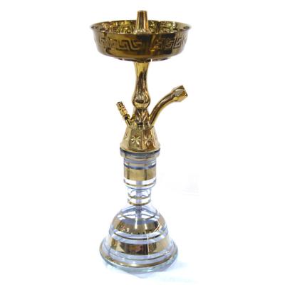 China Modern Design Smoking Hookah Shisha Aluminum Plated Egyptian Khalil Mamoon Hookah for sale