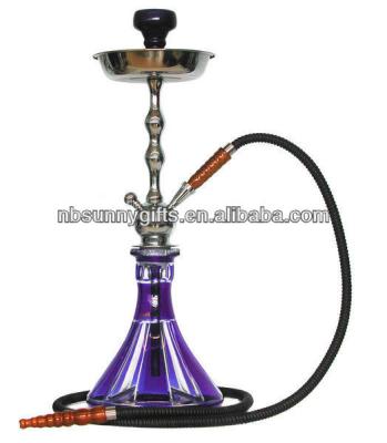 China Large Glass Shisha Mya High Quality Shisha Porcelain Shisha Factory SGD-08 Large Medium Glass Hookah Zinc Alloy High Quality Zinc Alloy Hookah for sale