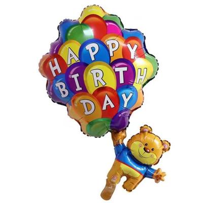 China Foil Balloon Happy Birthday Foil Balloon Bear Foil Foil Foil Balloon for sale