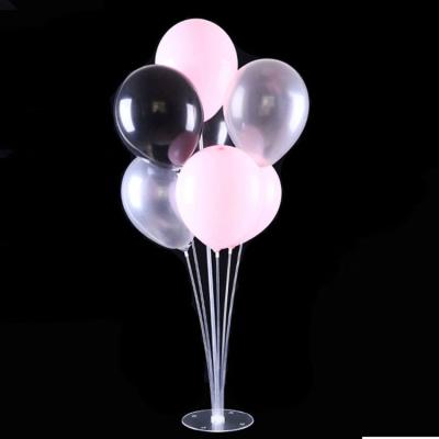 China Advertising Toy Advertising Toy Party Wedding foil balloons to support sticks and cups with low balloon stand for sale