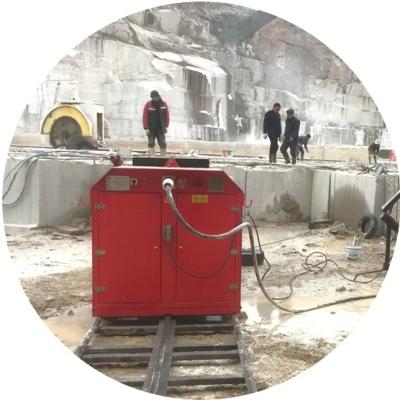 China High Quality Hotels Durable Using Various Diamond Cutting Multi Wire Saw Machine For Stone Quarry Mining for sale