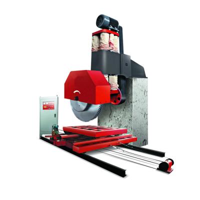 China Hotels Single Arm and Four Pillars Lead Type Multi-Blades Granite Block Cutter Stone Cutting Machine for sale