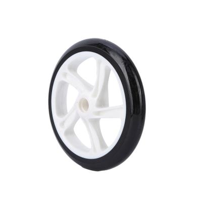 China Factory Hot Sale High Quality 8 Inch Electric Scooters Wear Resistant Sports Skateboard Colorful Wheels PU Child Scooter Wheels for sale