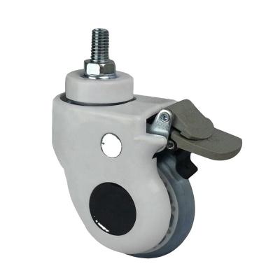 China swivel & DLPO Equipment Upgrade Adjustment Caster Wheel Foot Master Rigid Nylon Caster for sale